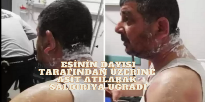 Demokrat Parti Üyesine Asit Saldırısı