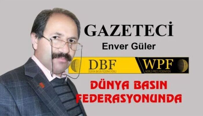 Enver Güler, Dünya Basın Federasyonu’nun Yönetim Kurulu Üyeliğine ve Bursa Temsilcilik Görevine Getirildi