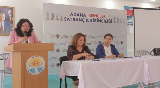 Cumhuriyet Halk Partisi’nin Çukurova İlçe Kadın Kolları Seçimleri Heyecanla Başladı