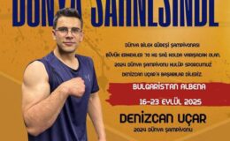 Kozan’ın Gururu Deniz Can Uçar, Dünya Şampiyonasında Türkiye’yi Temsil Ediyor!