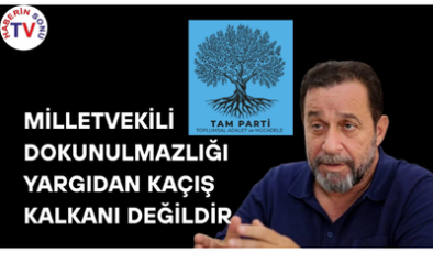 Tam Parti Hukuk Komitesi: Milletvekili Dokunulmazlığı Sınırlandırılmalı,